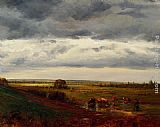 Theodore Rousseau Normandy Landscape painting